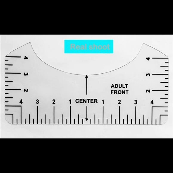 10 Packs Tshirt Ruler Guide Heat Press, Alignment Ruler Guide Tool - Picture 2 of 6